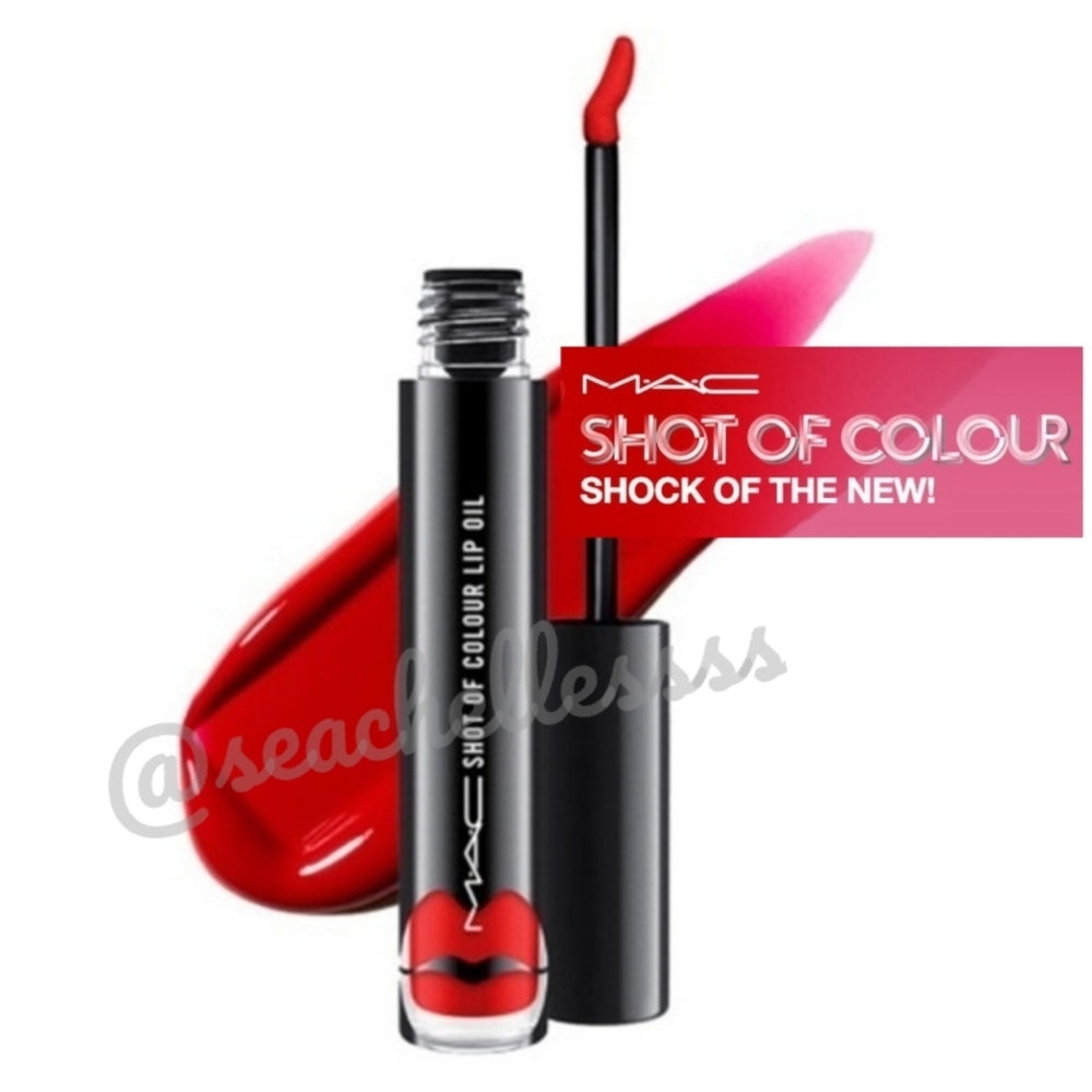 Flash Me | Shot of Colour Lip Oil | Mac Cosmetics | Brand New in Box | Authentic